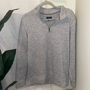 Men’s quarter zip sweater